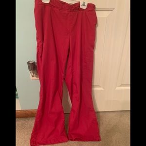 pink buttersoft scrub pants